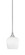 Stem One Light Mini Pendant in Brushed Nickel (200|23-BN-4811)