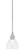 Stem One Light Mini Pendant in Brushed Nickel (200|23-BN-4760)