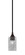 Stem One Light Mini Pendant in Black Copper (200|23-BC-542)