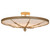 Hoja Eight Light Semi-Flushmount in Champagne Metallic (57|272688)