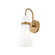 Maple One Light Wall Sconce in Patina Brass (67|B3414-PBR)