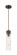 Downtown Urban One Light Mini Pendant in Oil Rubbed Bronze (405|617-1P-OB-G617-11DE)