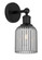 Edison One Light Wall Sconce in Matte Black (405|616-1W-BK-G559-5SM)