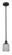 Edison One Light Mini Pendant in Matte Black (405|616-1S-BK-G559-5SM)