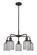 Ballston Five Light Chandelier in Oil Rubbed Bronze (405|516-5CR-OB-G559-5SM)