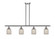 Ballston Four Light Island Pendant in Brushed Satin Nickel (405|516-4I-SN-G559-5ME)