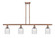 Ballston Four Light Island Pendant in Antique Copper (405|516-4I-AC-G559-5SDY)