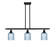 Ballston Three Light Island Pendant in Matte Black (405|516-3I-BK-G559-5BL)