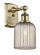 Ballston One Light Wall Sconce in Antique Brass (405|516-1W-AB-G559-5ME)