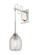 Downtown Urban One Light Wall Sconce in Polished Nickel (405|323-1W-PN-G323-5CL)