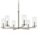 Crosby Six Light Chandelier in Brushed Nickel (12|44013NI)