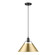 Orwell One Light Pendant in Matte Black (62|3306-L BLK-BCB)