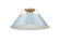 Orwell Three Light Flush Mount in Brushed Champagne Brass (62|3306-3FM BCB-DB)