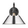 Orwell One Light Wall Sconce in Matte Black (62|3306-1W BLK-CH)