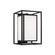 Aiden One Light Outdoor Wall Lantern in Black (65|953112BK)