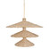 Hilton Head 15 Light Pendant in French Gold/Natural Seagrass (137|502P15FGN)