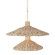 Hilton Head Nine Light Pendant in French Gold/Natural Seagrass (137|502P09FGN)