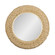 Athena Mirror in French Gold/Natural Seagrass (137|457MI30FGN)