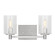 Parker Two Light Wall / Bath in Brushed Steel (1|GLV1032EN/BS)