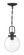 Wenston One Light Outdoor Pendant in Sand Coal (7|73364-66)