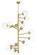 Millikan 15 Light Pendant in Signature Brass (7|1894-894)