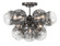 Neveh 12 Light Semi Flush Mount in Gun Metal (29|N5363-605)