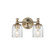 Swirl Two Light Wall Sconce in Satin Champagne (16|21352CRSCH)