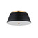 Miles LED Flush Mount in Black / Natural Aged Brass (16|10719WTBKNAB)