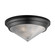Hargreaves Three Light Flush Mount in Black (16|10399PRBK)