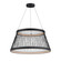 Loom LED Pendant in Black (86|E20983-BK)