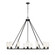 Titus 15 Light Chandelier in Matte Black (224|826-15MB)
