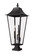 Gannon Five Light Outdoor Pier Mounted Fixture in Black (224|5008PHXXLS-SQPM-BK)