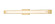 Chase LED Vanity in Modern Gold (224|4100-43W-MGLD-LED)