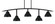 Kurve Five Light Bar in Matte Black (200|3745-MB-427-MB)