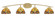 Kurve Four Light Bath Bar in New Age Brass (200|3724-NAB-9465)