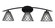 Kurve Three Light Bath Bar in Matte Black (200|3723-MB-9185)