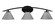 Kurve Three Light Bath Bar in Matte Black (200|3723-MB-421-GP)
