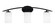 Kurve Three Light Bath Bar in Matte Black (200|3723-MB-310)