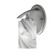 Kurve One Light Wall Sconce in Graphite (200|3720-GP-3009)