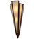 Brum Two Light Wall Sconce in Sepia Brown (57|255789)