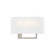 Textile Three Light Wall Sconce in Brushed Nickel (102|FAB-4334-WHTE-NCKL)