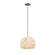 Alabaster Rocks! One Light Pendant in Brushed Brass (102|ALR-6533-BRSS)