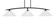 Kurve Three Light Bar in Matte Black (200|3733-MB-411)
