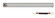 Breezymeadow Extension Rod in Brushed Steel (225|CF-1001-ROD-12)