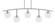 Kurve Five Light Billiard/Island in Graphite (200|3745-GP-4810)