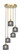 Empire Five Light Pendalier in New Age Brass (200|2145-NAB-4612)