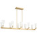 Tosca Ten Light Linear Chandelier in Brushed Bronze (54|P400396-109)