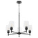 Wallinger Five Light Chandelier in Matte Black (19|6112-5-59)