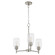 Wallinger Three Light Chandelier in Satin Nickel (19|6112-3-65)