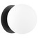 One Light Wall Mount in Matte Black (19|339-1-59)
